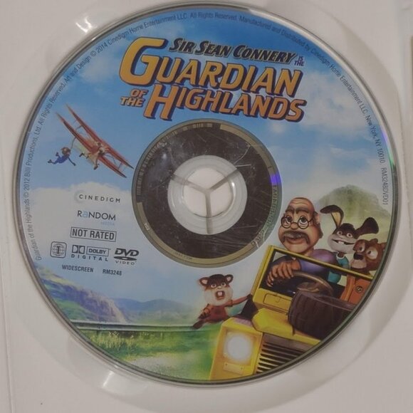 Guardian of the Highlands DVD 2014 Sir Sean Connery Animation Movie - Picture 7 of 7